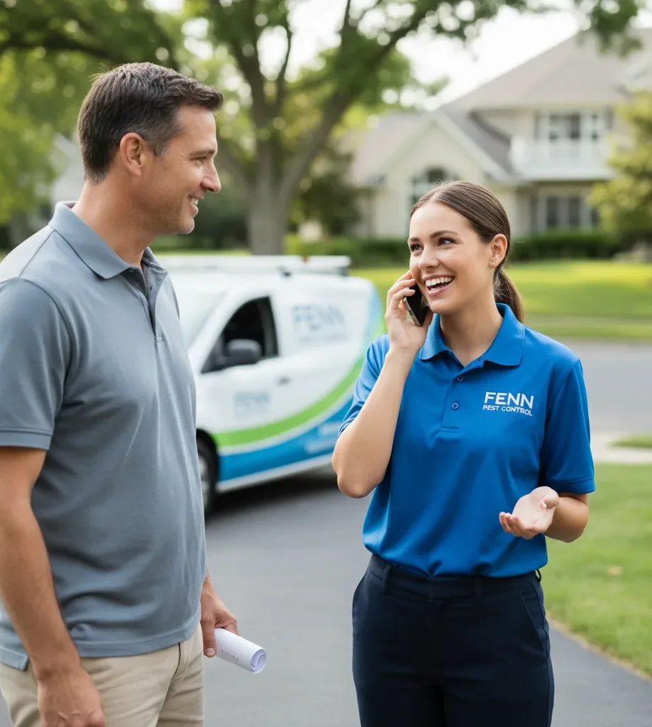 Fenn Pest Control customer support in Stittville